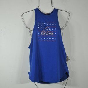 Adidas Women's Tank Top Americana Flag Team Royal Blue NWT